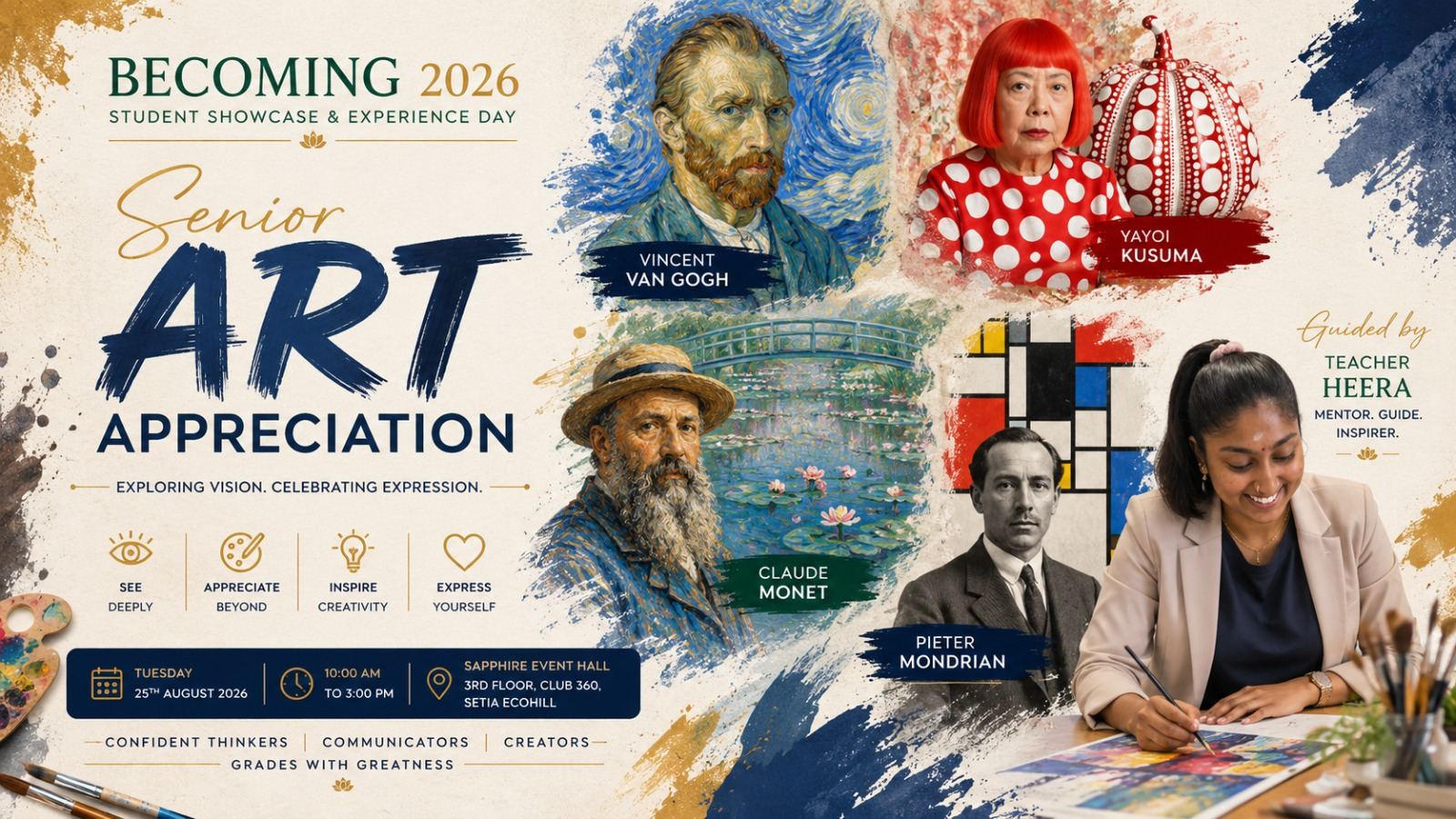 Becoming 2026 event poster