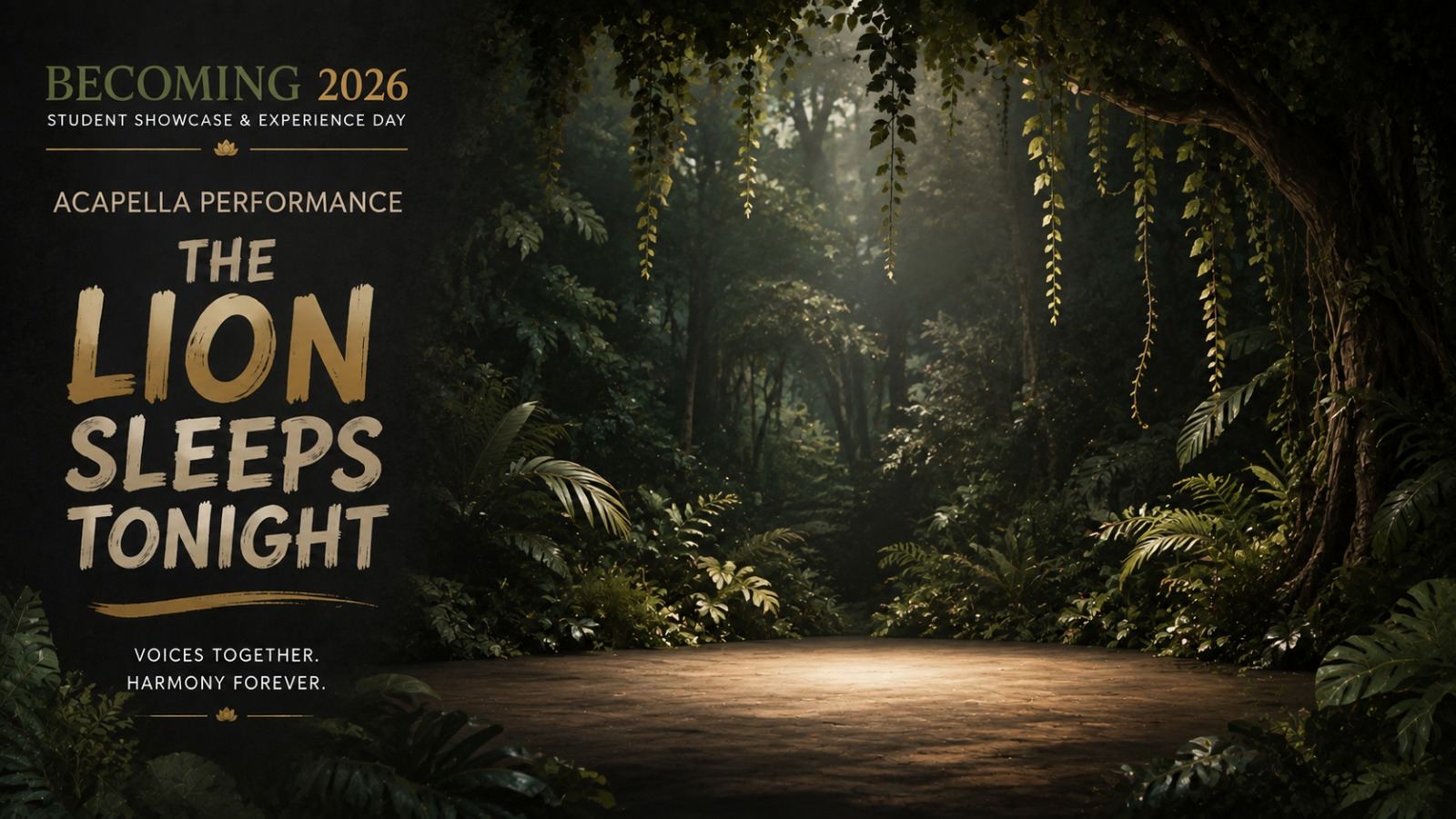 Becoming 2026 event poster
